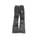 Project Capri PRJCT A02 Wax Denim Black Pant front view