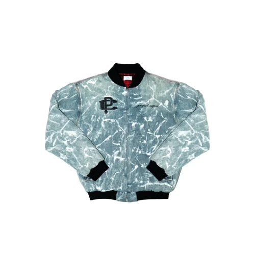 Project Capri Reversible Graffiti Bomber Jacket front view