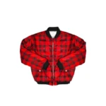 Project Capri Reversible Graffiti Bomber Jacket front view