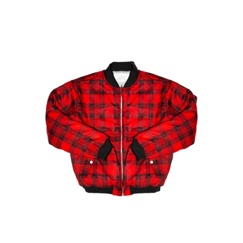 Project Capri Reversible Graffiti Bomber Jacket front view
