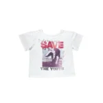 Project Capri Save The Youth Tee front view