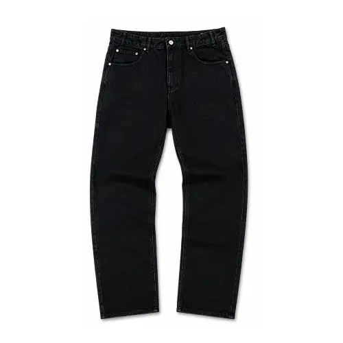 Front view of Project Capri Black Classic Jeans with straight fit