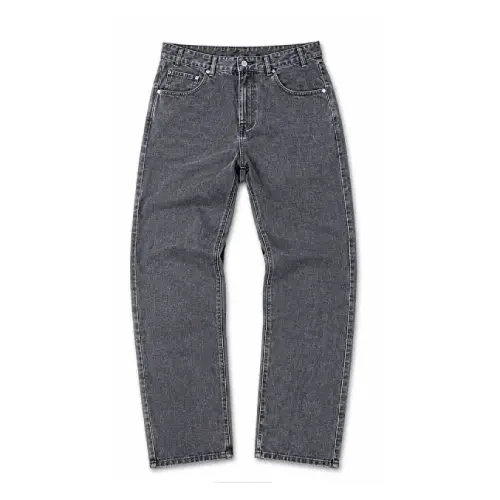 Project Capri Grey Classic Jeans Front view of Project Capri Grey Classic Jeans with premium straight fit